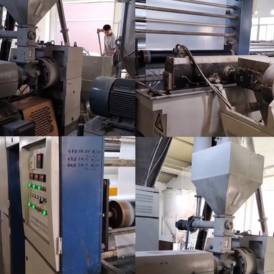 Latest company case about Used 60-2000tex Plastic Extruding Flat Film Stretching Machine 1.5M