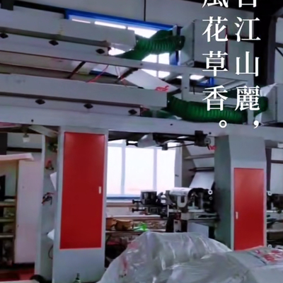25-35 Pcs/Min Used Plastic Woven Bags Automatic Cutting Printing Machine