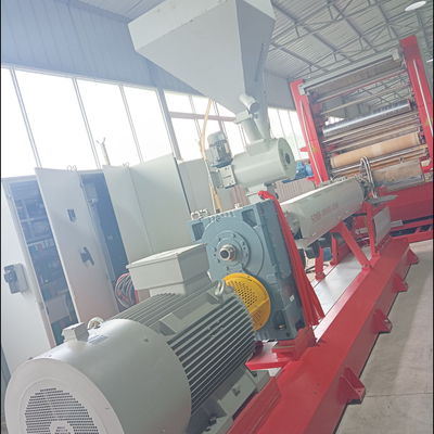 Used High Speed PP PE Flat Yarn Extrusion Line Tape Yarn Extrusion Machine