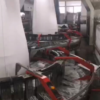 Used Eight Shuttle Circular Loom For Woven Bag 120-140m/Min