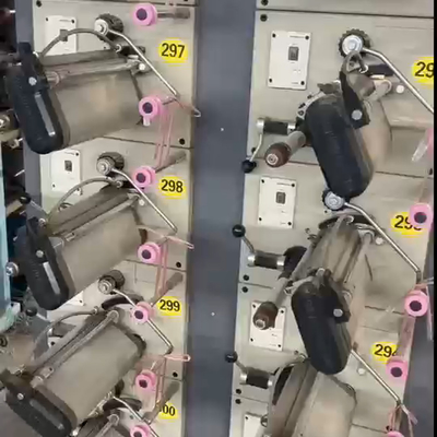 糸のストレッチエクストルーションラインのための高速用巻き込み機械 プラスチック金属