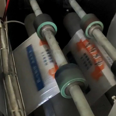 Automatic Used Roll Roll Flexo Printer Woven Bag Gusset Printing Machine