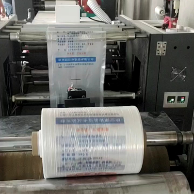 Automatic Used Roll Roll Flexo Printer Woven Bag Gusset Printing Machine