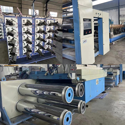 1.8M Second Hand Extrusion Machine 110kw Double Core Filter Flat Yarn Stretching Machine