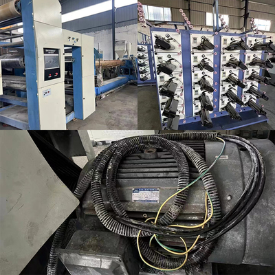 1.8M Second Hand Extrusion Machine 110kw Double Core Filter Flat Yarn Stretching Machine
