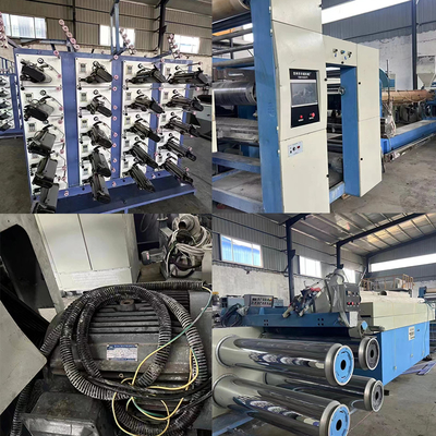 1.8M Second Hand Extrusion Machine 110kw Double Core Filter Flat Yarn Stretching Machine