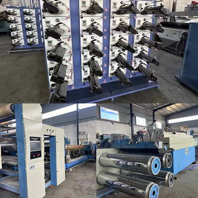 1.8M Second Hand Extrusion Machine 110kw Double Core Filter Flat Yarn Stretching Machine