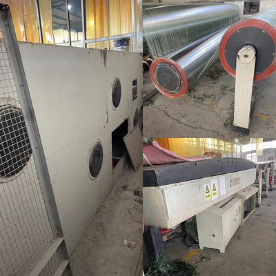 4500kg/24h 中古 プラスチック 画画機 ポリプロピレン 平糸テープ 挤出ライン