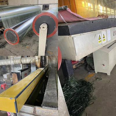 4500kg/24h 中古 プラスチック 画画機 ポリプロピレン 平糸テープ 挤出ライン