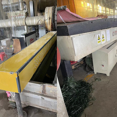 4500kg/24h 中古 プラスチック 画画機 ポリプロピレン 平糸テープ 挤出ライン