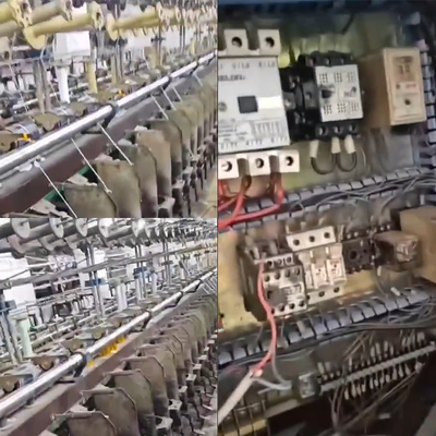 使われたPAナイルン綿のトーフォ糸を折りたたむ機械 5000r/Min