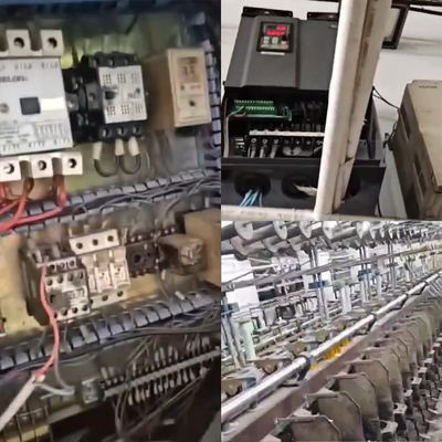 使われたPAナイルン綿のトーフォ糸を折りたたむ機械 5000r/Min