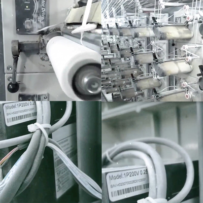 280m/Min Second Hand Stretch Film Extruder Bobbin Winding Machine For Yarn Extrusion Line