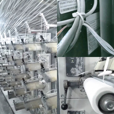 280m/Min Second Hand Stretch Film Extruder Bobbin Winding Machine For Yarn Extrusion Line