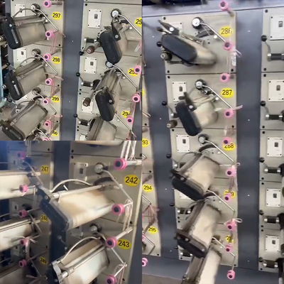 自動二手プラスチックフラットヤーン巻き機 280m/Min ヤーンエクストルーションラインのために