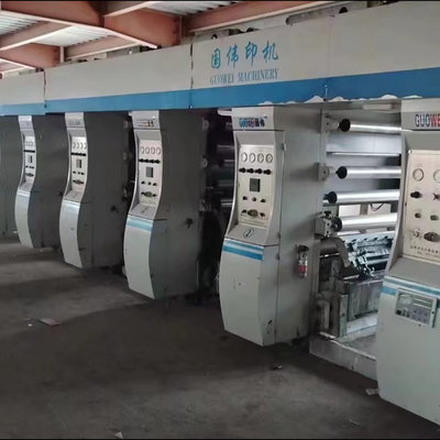 5 Color Used Woven Bags Woven Sack Printing Machine High Speed Precision Printing