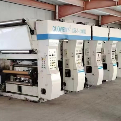 5 Color Used Woven Bags Woven Sack Printing Machine High Speed Precision Printing