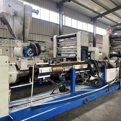 110KW High Speed 1.3M Used Extrusion Machine PP PE Flat Yarn Extruder Machine
