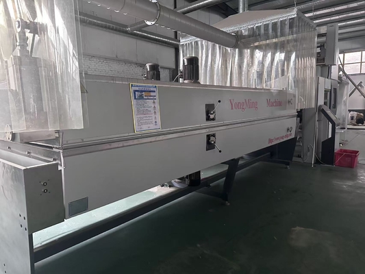 Used Flat Filament Drawing System Automatic Control Plastic Recycling Solution